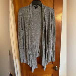 Express Grey Heather Cardigan size medium
